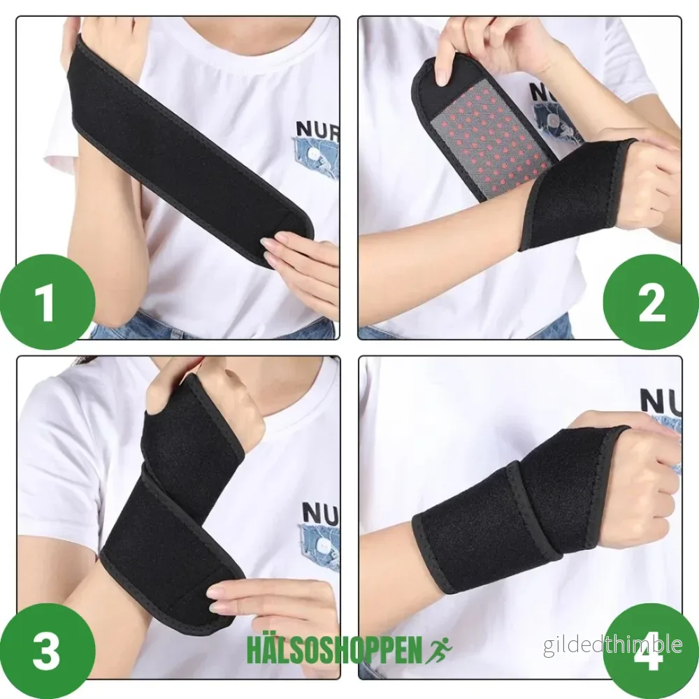 Handledsstöd Självuppvärmande – magneterapi - Bild 2