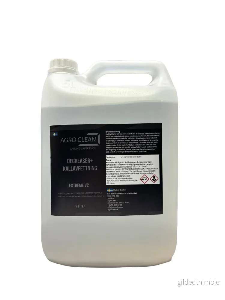 Degreaser+ - Kallavfettning - 5 L