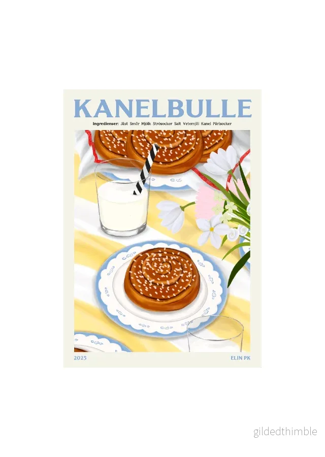 Elin PK Poster – Kanelbulle Elin PK Poster – Kanelbulle