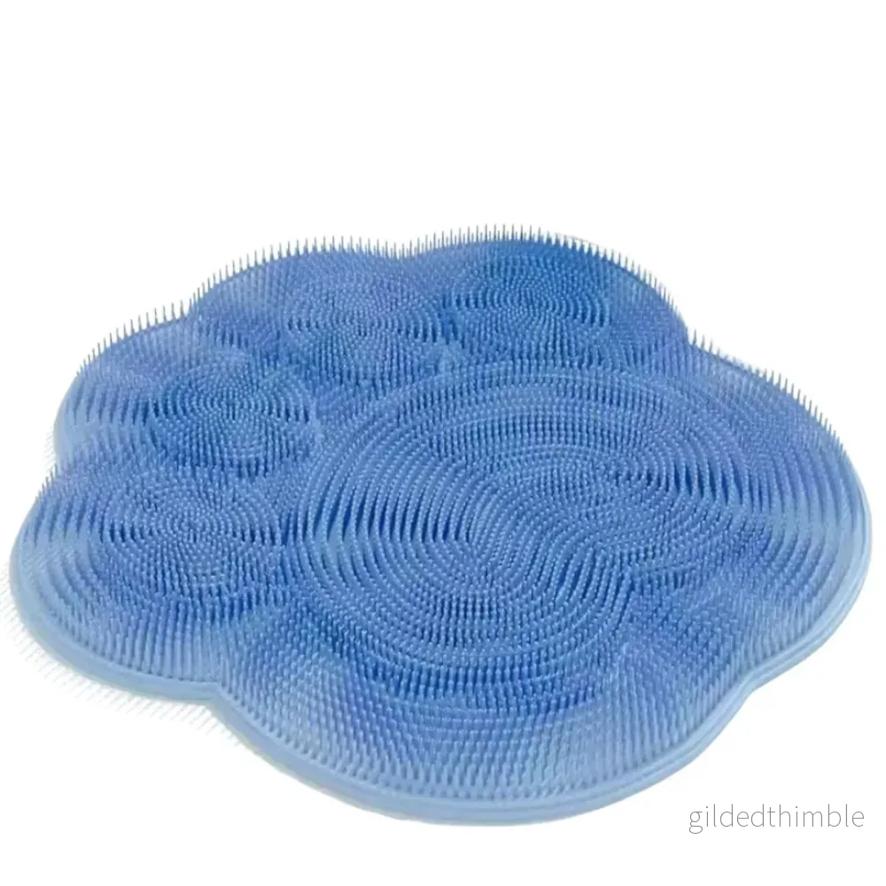 Skrubbmatta för Dusch – Mjuk Fotmassage och Exfoliering