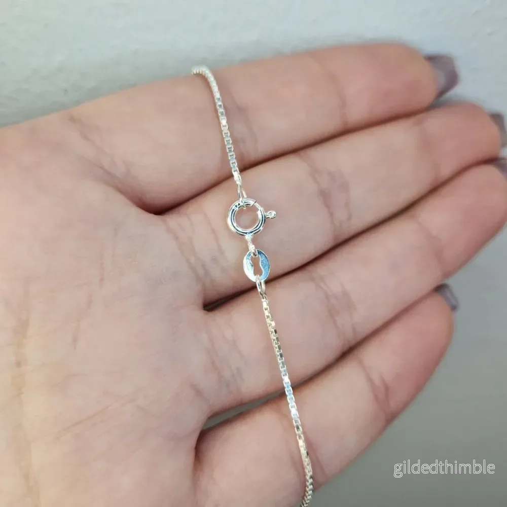 Halsband och hängsmycke hjärta med stenar - Bild 2