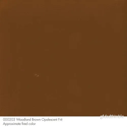Bullseye 0203-0002 Brun Opak Frit Medium - Bild 2