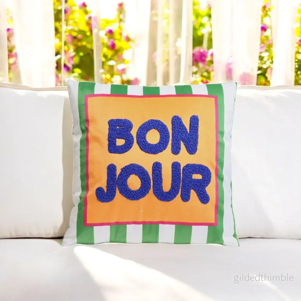 Kuddfodral Bonjour