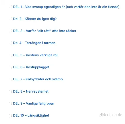 Kost & livsstil vid svamp och dysbios – förändra terrängen så svamp inte vill vara kvar - Bild 2