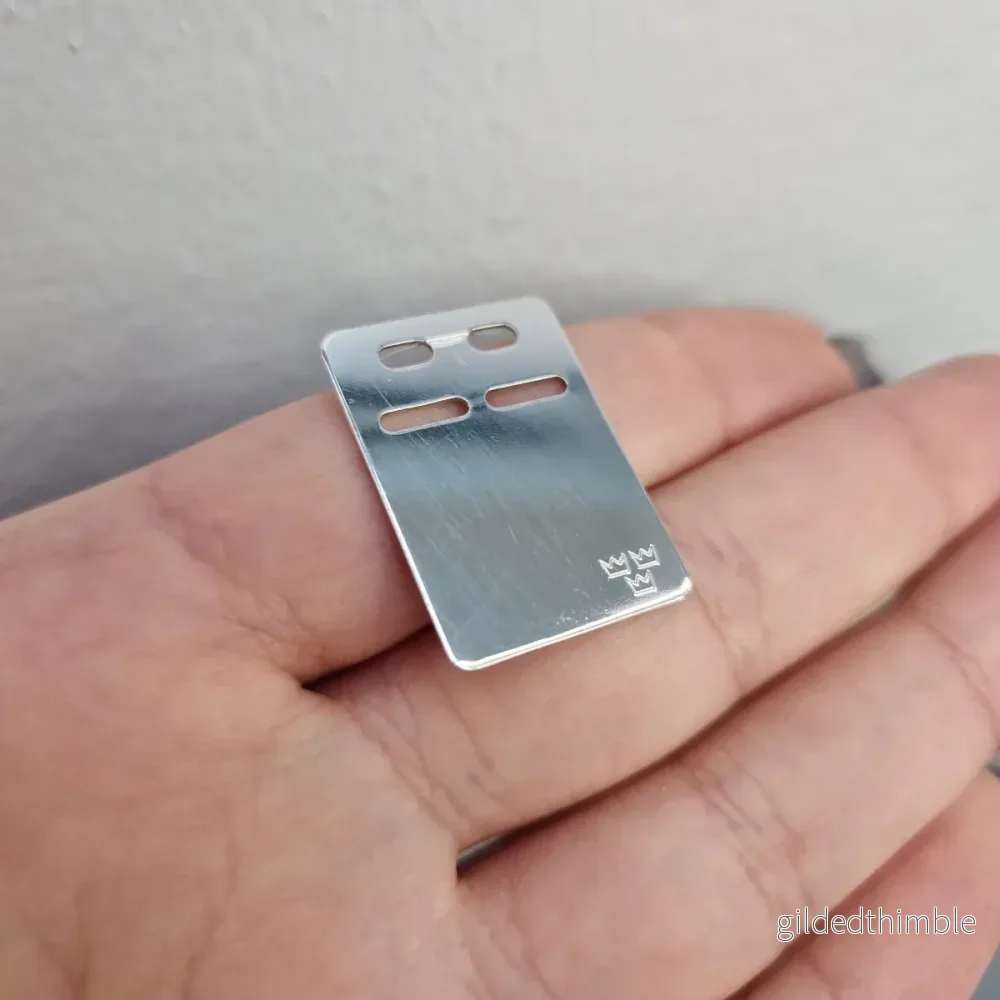 ID-bricka silver 19x27mm ID-bricka silver 19x27mm