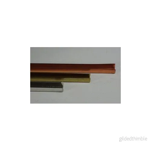Mässing u-profil 3x3mm, 1,8m