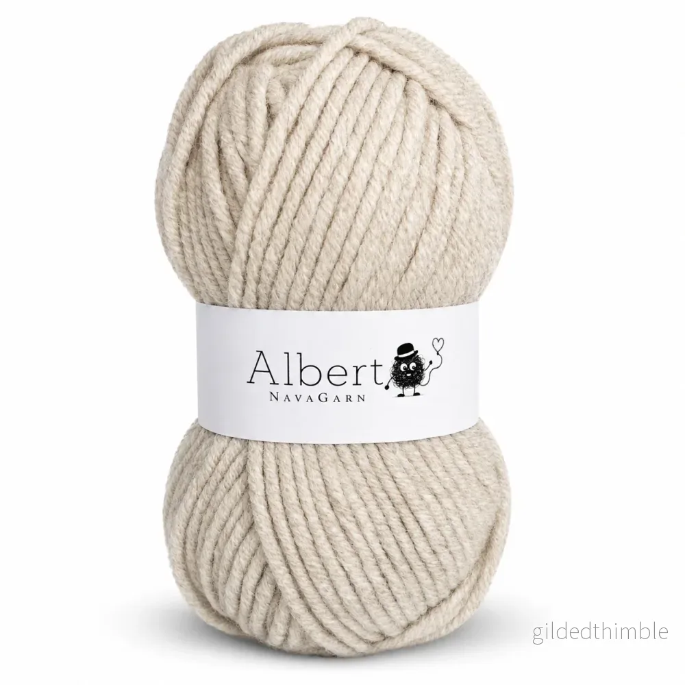 Albert – Chunky garn med merinoull 100 g - Bild 3