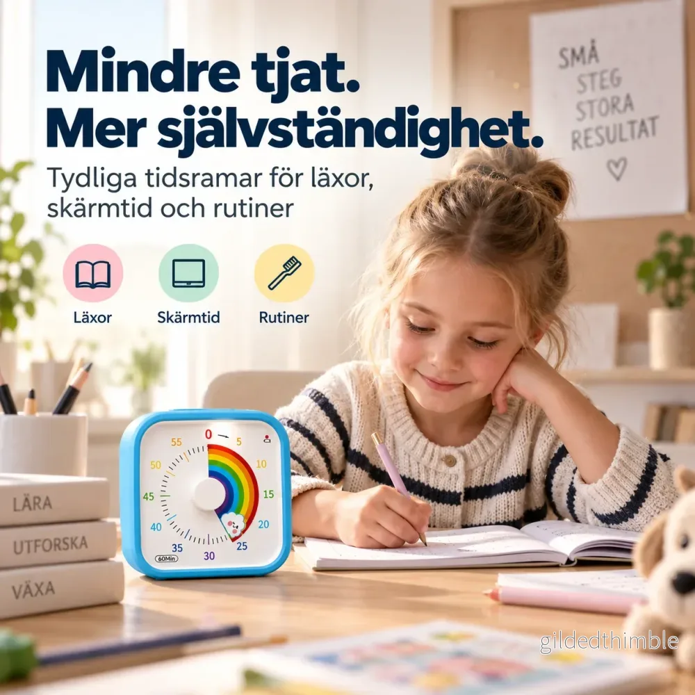 Regnbågsro™ – Se tiden gå, känn lugnet komma | Visuell timer - Bild 3