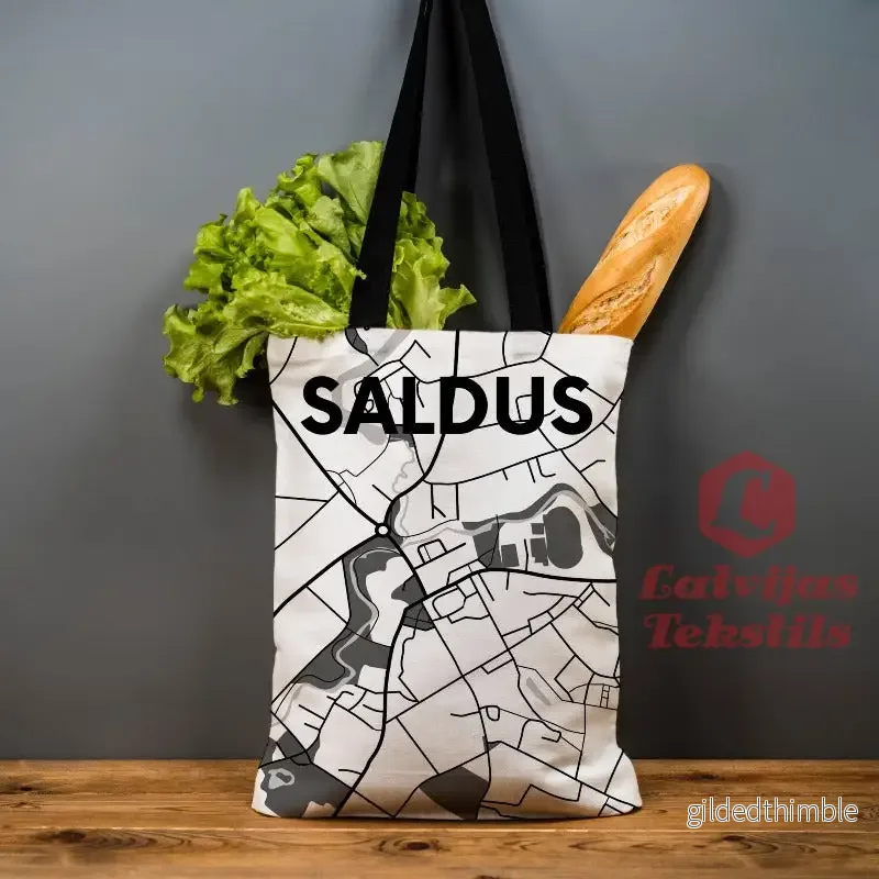 Lina vai kokvilnas auduma maisiņš ”Saldus” Lina vai kokvilnas auduma maisiņš ”Saldus”