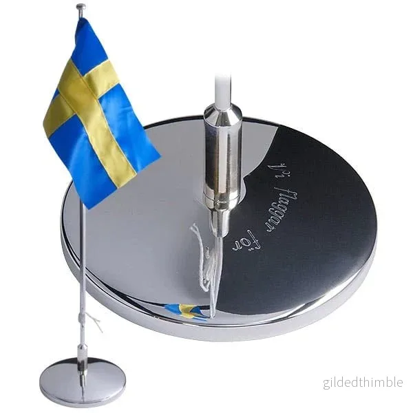 Flaggstång ”Vi flaggar för…”