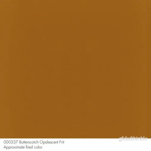 Bullseye 0337-0003 Ljus Karamell Opak Frit Grov - Bild 2