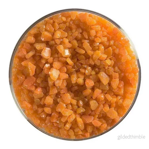 Be 0025-0003 Mandarin Opaque Fritt Grov Be 0025-0003 Mandarin Opaque Fritt Grov