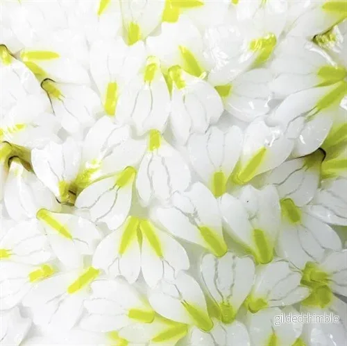 Murrine Snowdrops CoE90 Murrine Snowdrops CoE90