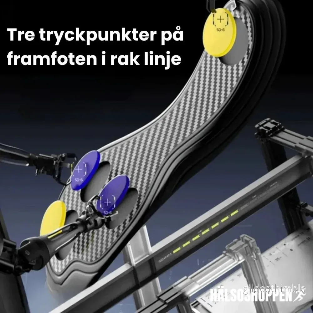 Skoinlägg med kolfiber – optimalt stöd och komfort för idrottare - Bild 3