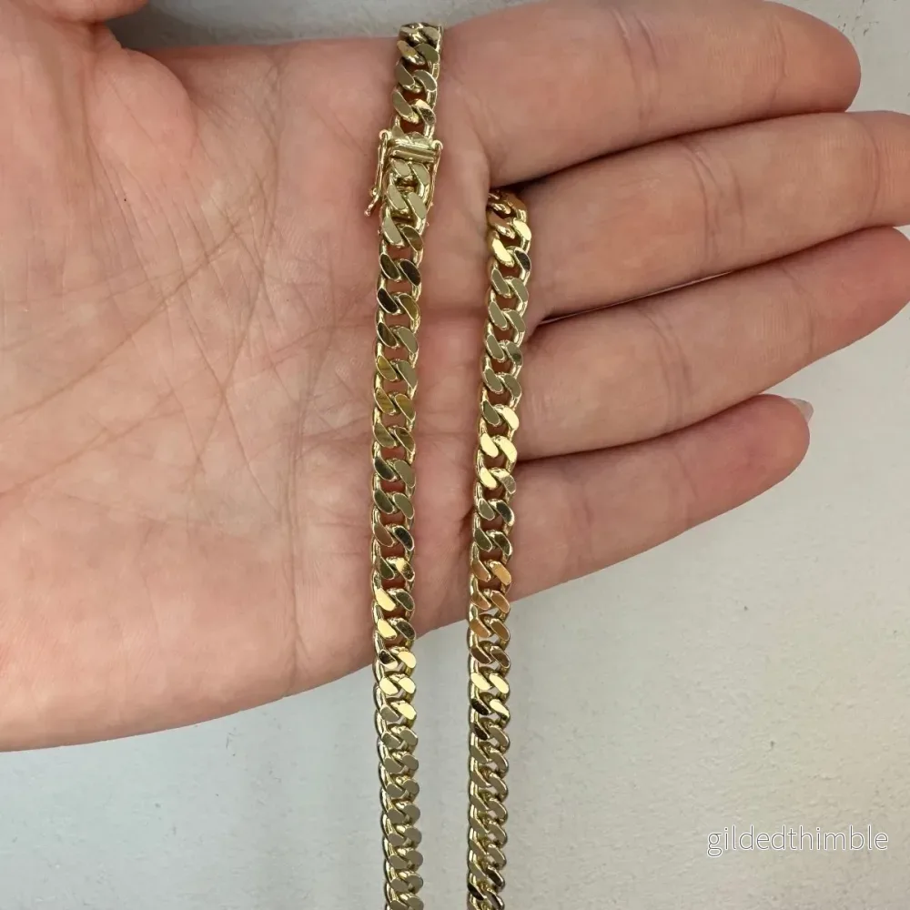 Guldkedja – Pansar Bredd 5,6mm
