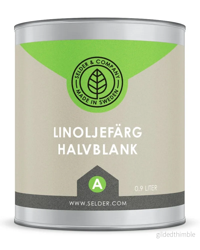 Linoljefärg Halvblank Bruten till önskad kulör - Bild 2