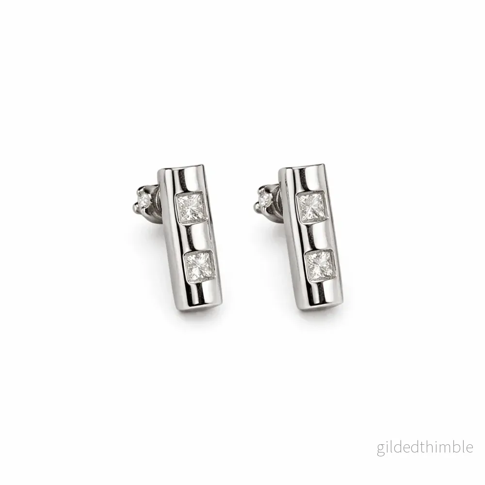 Stav örhängen sterling silver Stav örhängen sterling silver
