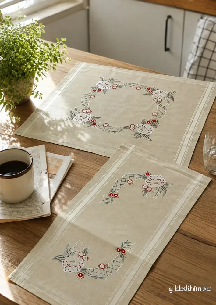 Broderiduk Permin – Förritad 80×80 cm Broderiduk Permin – Förritad 80×80 cm