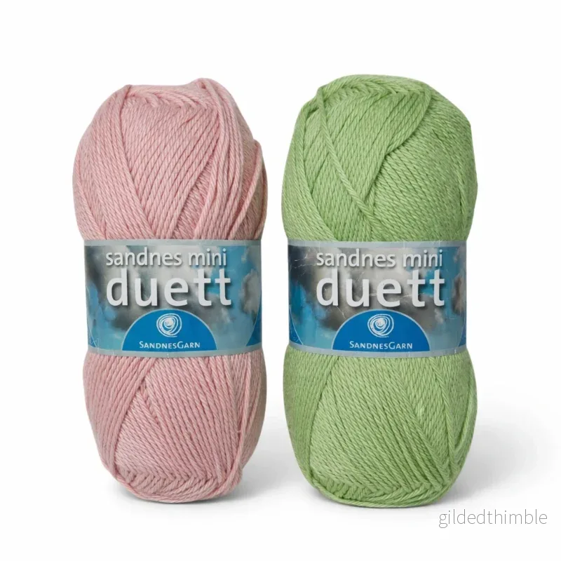 Blandgarn Sandnes Mini Duett – bomull ull 50g Blandgarn Sandnes Mini Duett – bomull ull 50g