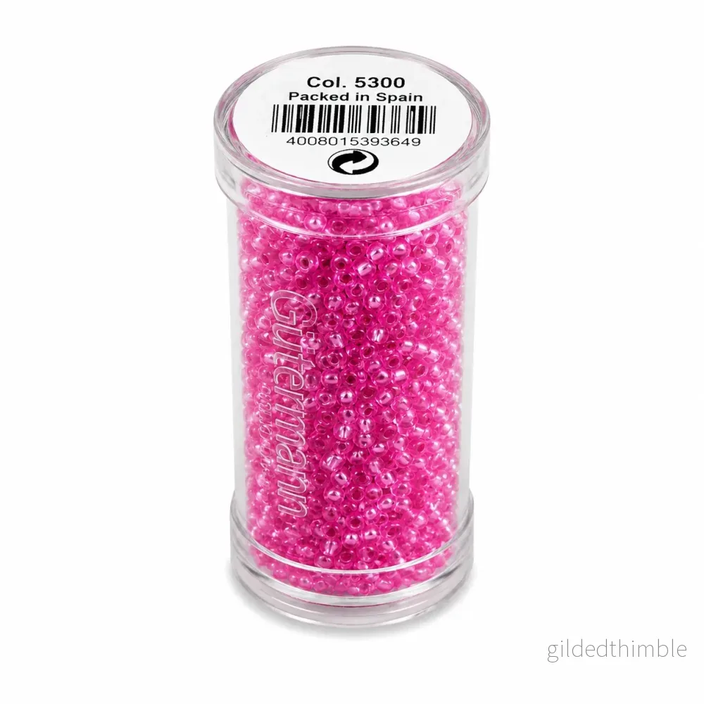 Gütermann Seedbeads 9/0 – Små Glaspärlor för Broderi & Smycken 28g - Bild 3