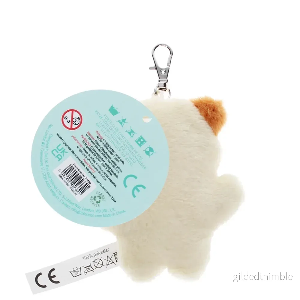 Cat Keyring Bag Charm - Bild 3