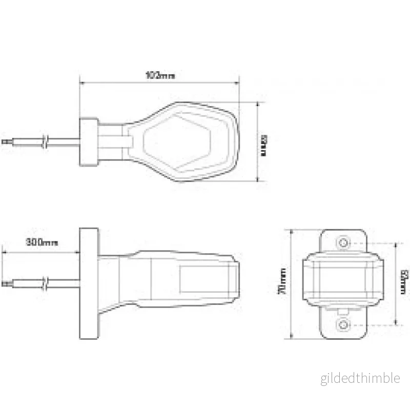 Armlampa kort 1009LR (2-Pack) - Bild 3