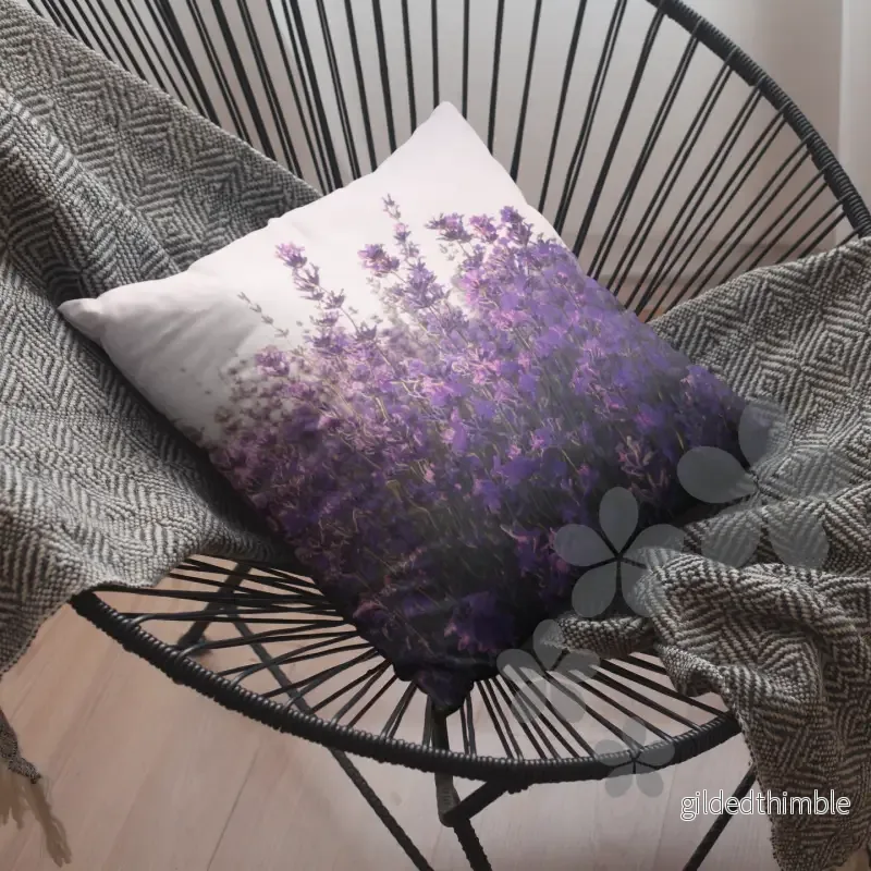 Dekoratīvais spilvens | kolekcija «Lavandu zeme» | «Aromāta pieskāriens» - Bild 3