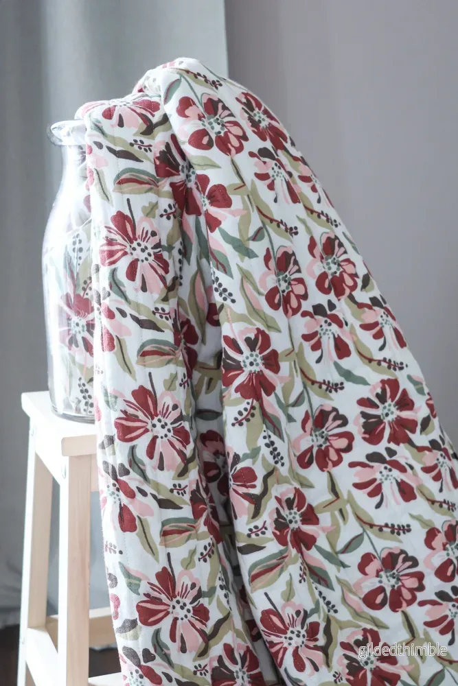 LOUISE QUILTED MUSLIN