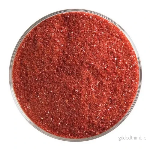 Be 0224-0001 Deep Red Opaque Fritt Fine Be 0224-0001 Deep Red Opaque Fritt Fine