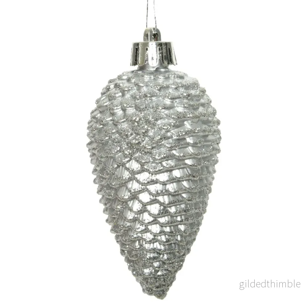 Kottar Silver i plast 6st - Bild 3