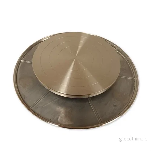Kavalett i aluminium dubbelsidig Ø30+20 cm - Bild 2