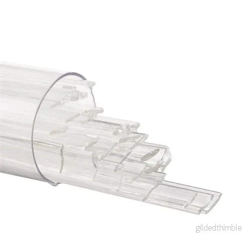 Bullseye 1101 4-5 mm genomskinligt band Bullseye 1101 4-5 mm genomskinligt band