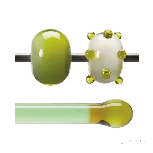Bullseye Pistachio Green Transp 1126-0576 Bullseye Pistachio Green Transp 1126-0576