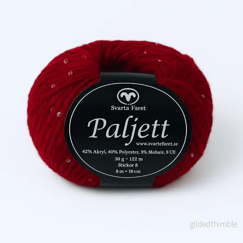 Paljett - Effektgarn med paljetter 50g. - Bild 3