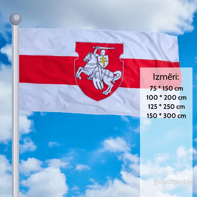 Baltkrievijas neatkarības karogs fasādei vai mastam