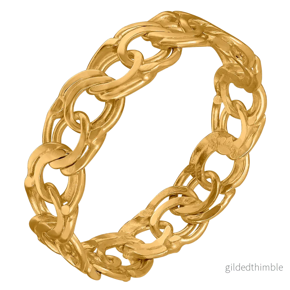 Bismarck ring 18k guld - Bild 2
