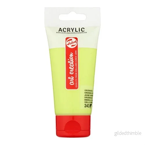 TAC ACRYL 75ML GREENISH YELLOW