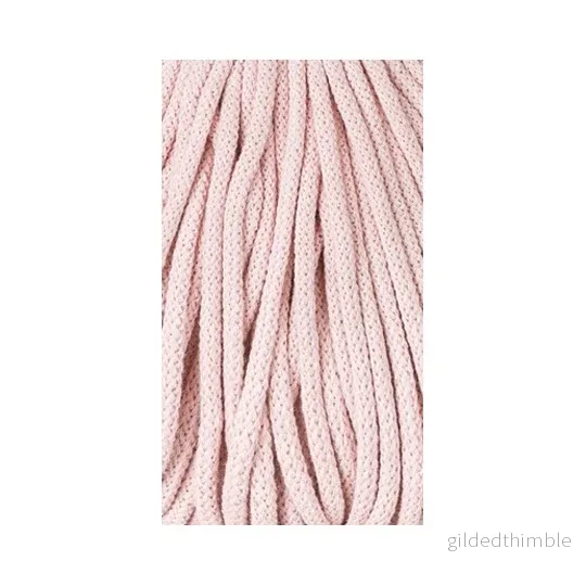 PASTEL PINK Premium 5 mm. mjukt bomullssnöre - Bild 2