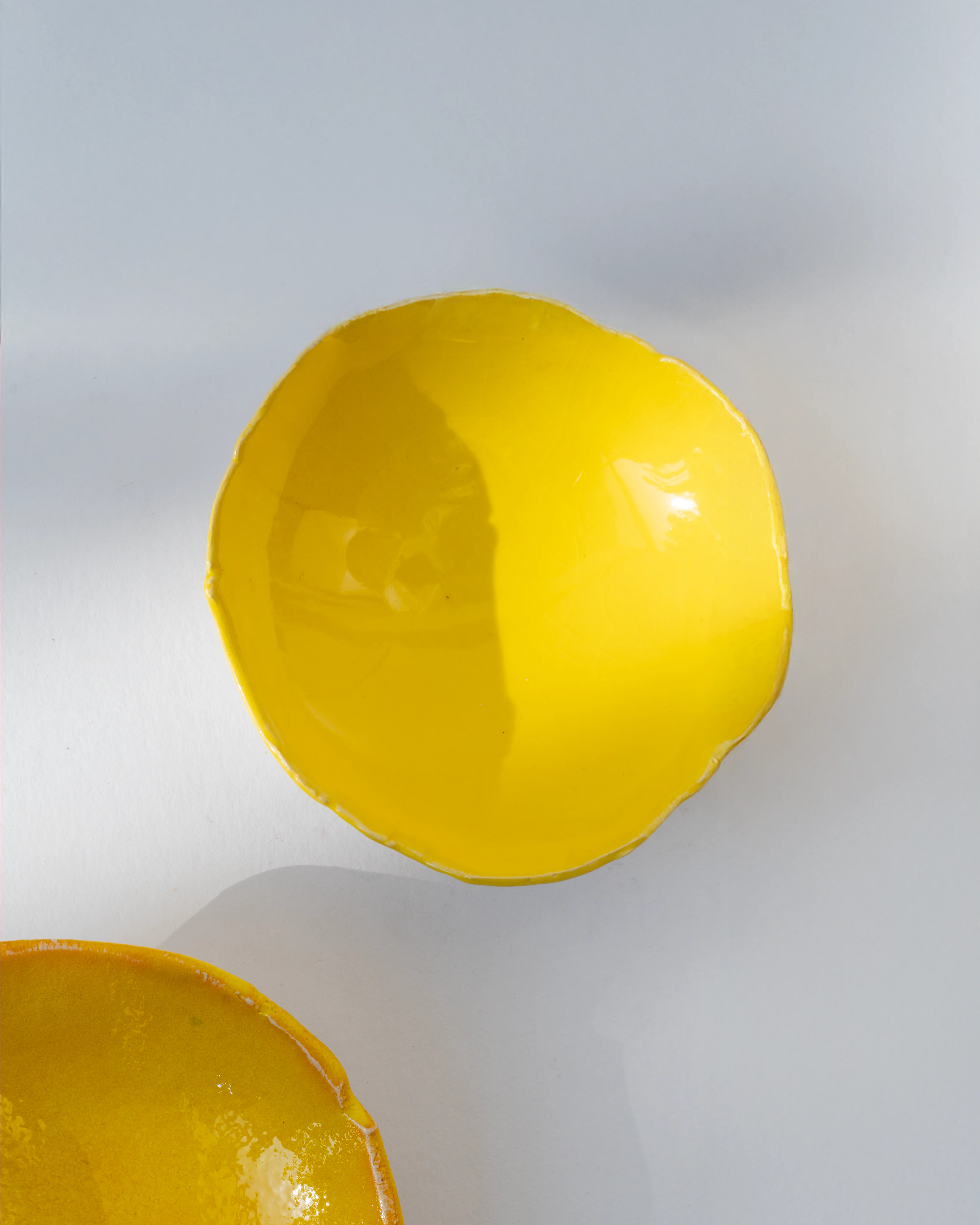 Lergodsglasyr 9449 Sunshine Yellow - Bild 2