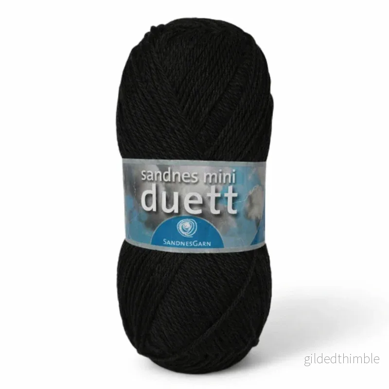 Blandgarn Sandnes Mini Duett – bomull ull 50g - Bild 2