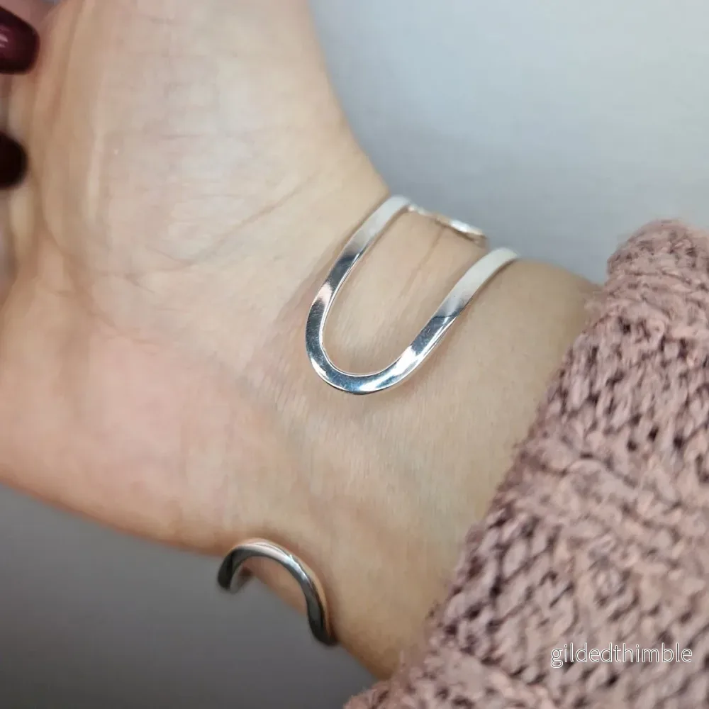 Armring handgjort med stenar - Bild 2