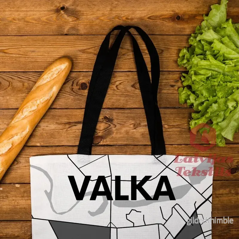 Lina vai kokvilnas auduma maisiņš "Valka" - Bild 3