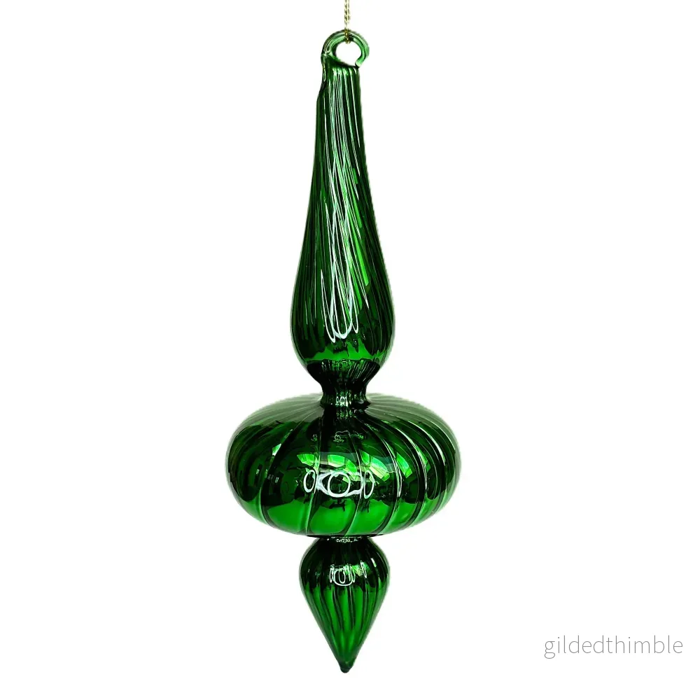 Spira Glas Grön Glansig - Bild 2