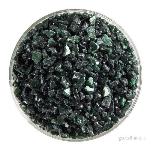 Bullseye 1112-0003 Aventurin Transp. Frit Grov Bullseye 1112-0003 Aventurin Transp. Frit Grov