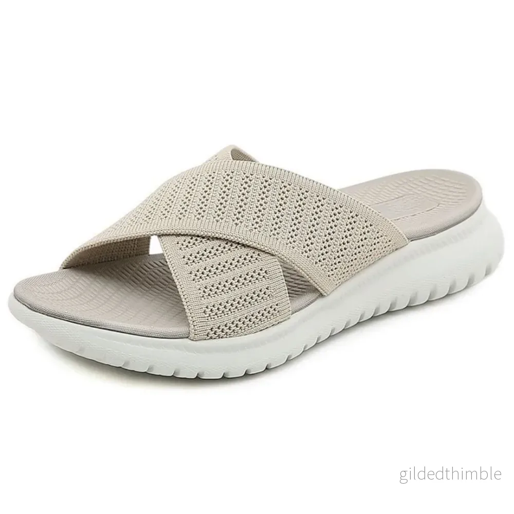 Sandaler för Kvinnor –lätta & stilrena strandtofflor - Bild 2