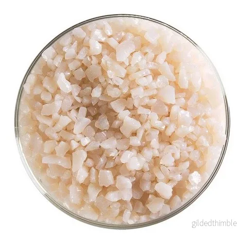 Be 0034-0003 Light Peach Opaque Fritt Grov Be 0034-0003 Light Peach Opaque Fritt Grov