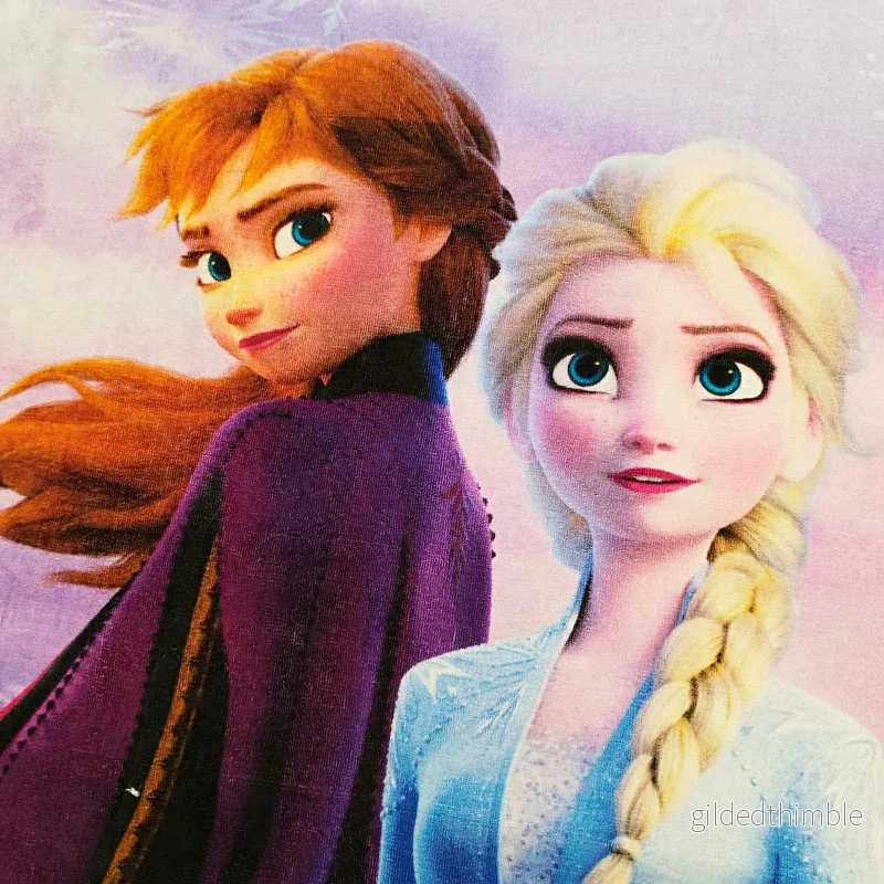 Frotē dvielis bērniem | Disney® Ledus sirds - Frozen | Elza un Anna | 1 - Bild 2