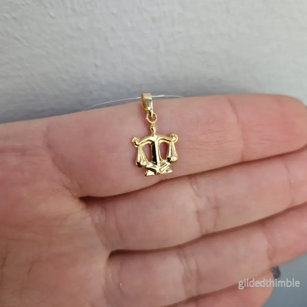 Hänge stjärntecken figur 18k guld