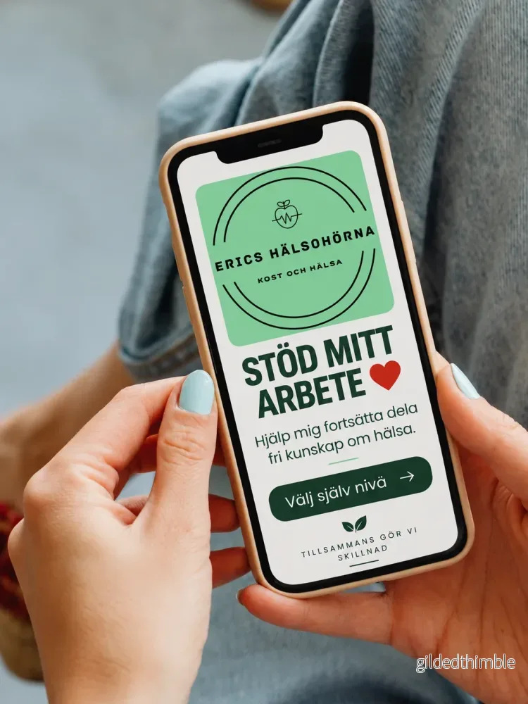 Stöd mitt arbete – frivilligt månadsbidrag Stöd mitt arbete – frivilligt månadsbidrag