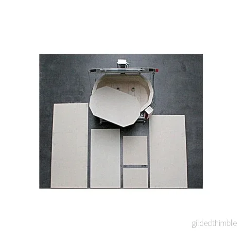 Ugnsplatta Rektangel 53 x 38 x 1,5 cm